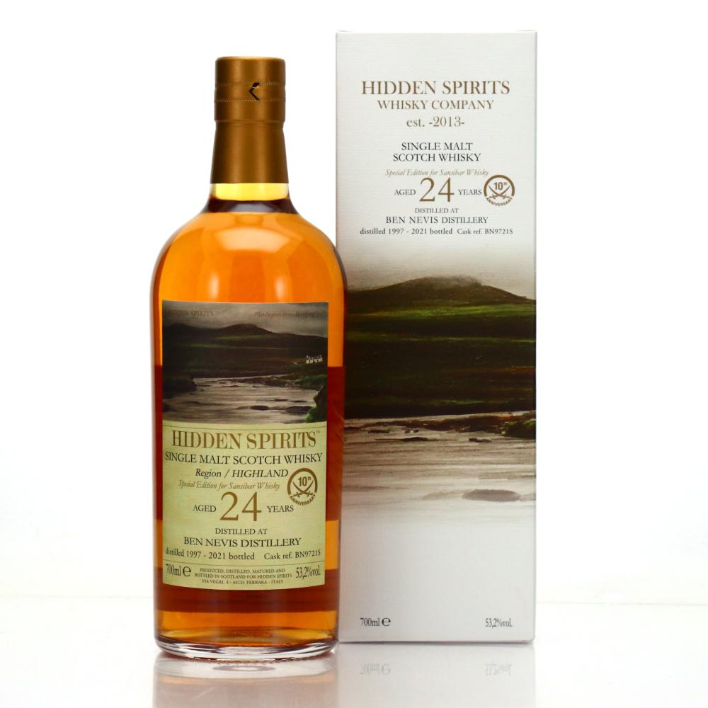 Ben Nevis 1997 Hidden Spirits 24 Year Old / Sansibar 10th Anniversary