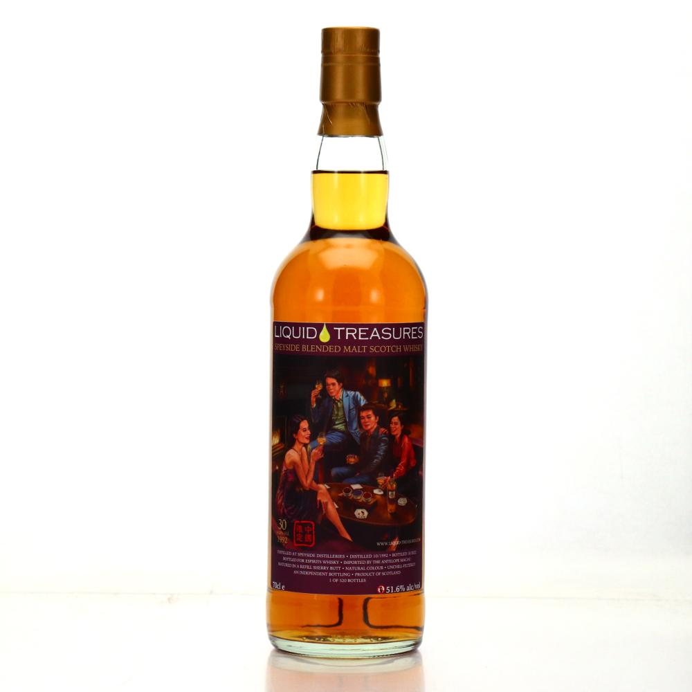 Speyside Blended Malt 1992 Liquid Treasures 30 Year Old