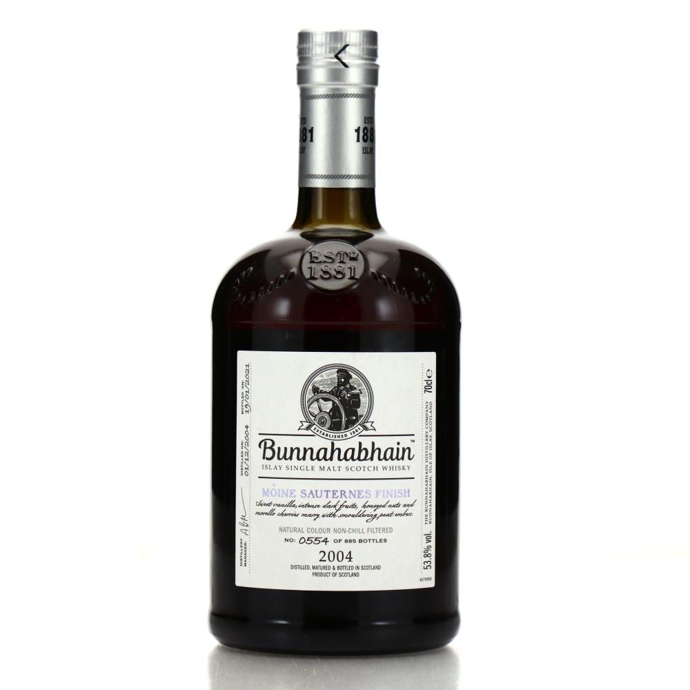 Bunnahabhain Moine 2004 Sauternes Finish