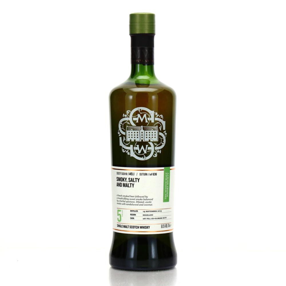 Ardnamurchan 2015 SMWS 5 Year Old 149.1