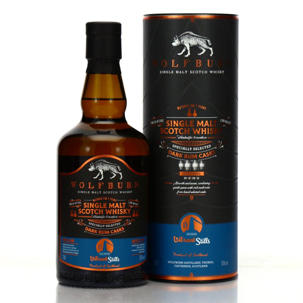 Wolfburn 2015 Vibrant Stills Dark Rum Casks 2022