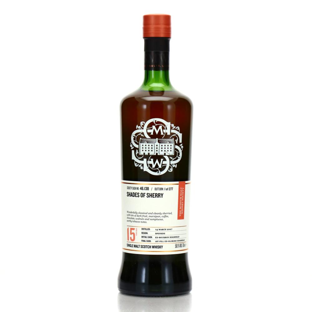 Glenlossie 2007 SMWS 15 Year Old 46.138