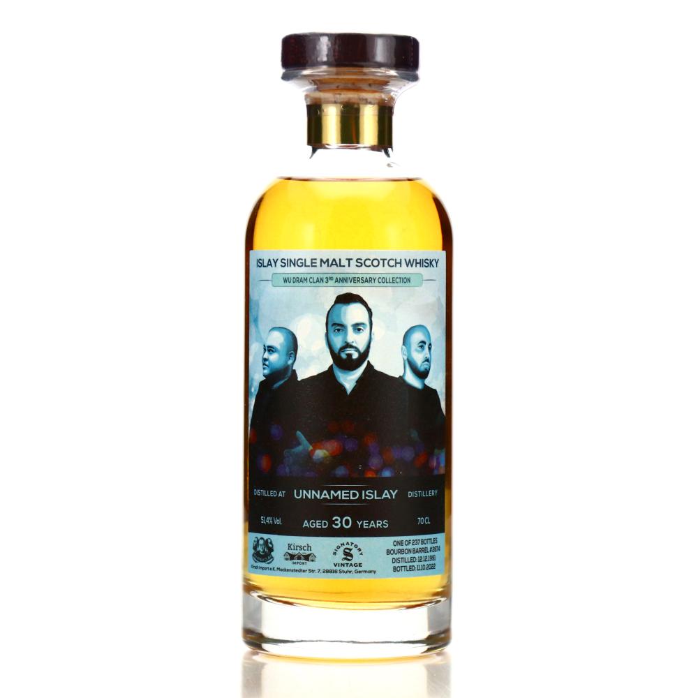 Islay Single Malt 1991 Signatory Vintage 30 Year Old / Wu Dram Clan