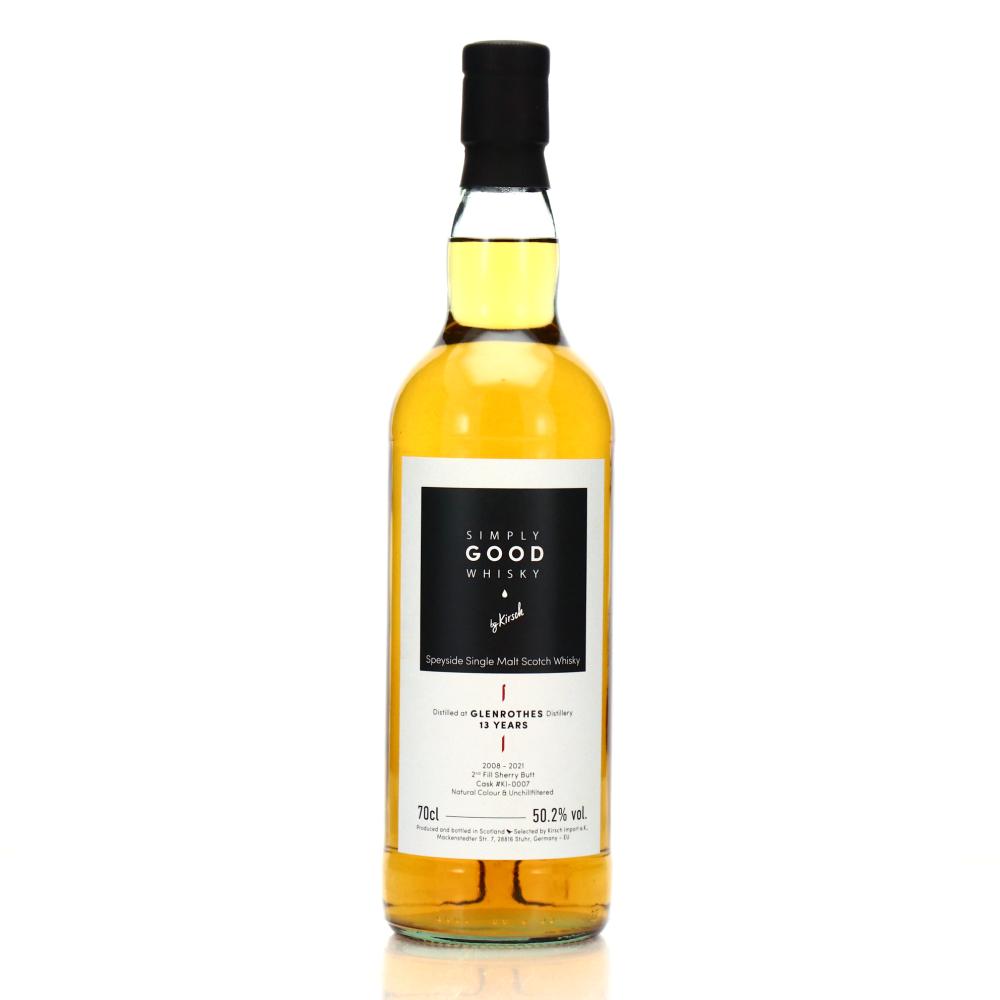 Glenrothes 2008 Simply Good Whisky 13 Year Old