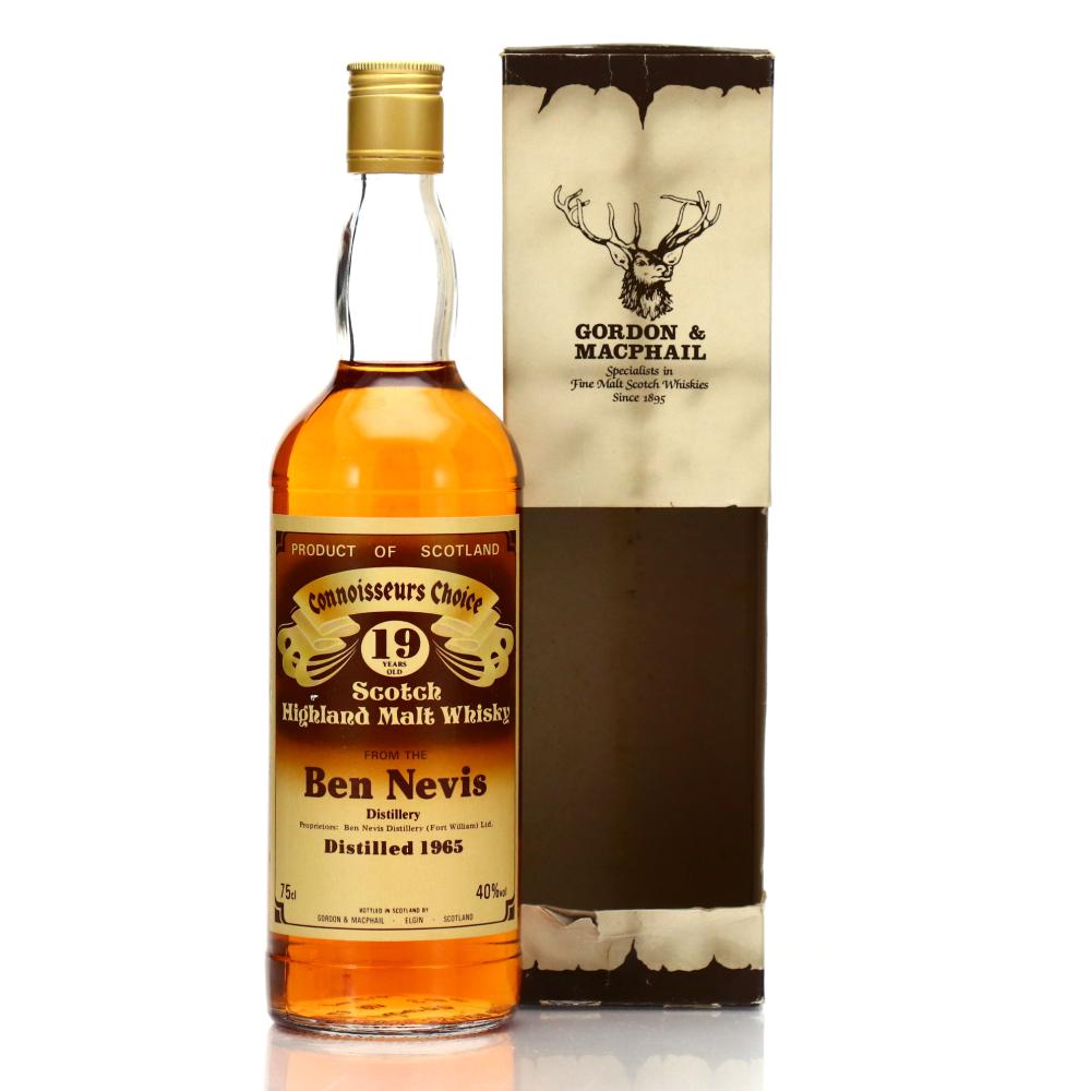 Ben Nevis 1965 Gordon and MacPhail 19 Year Old