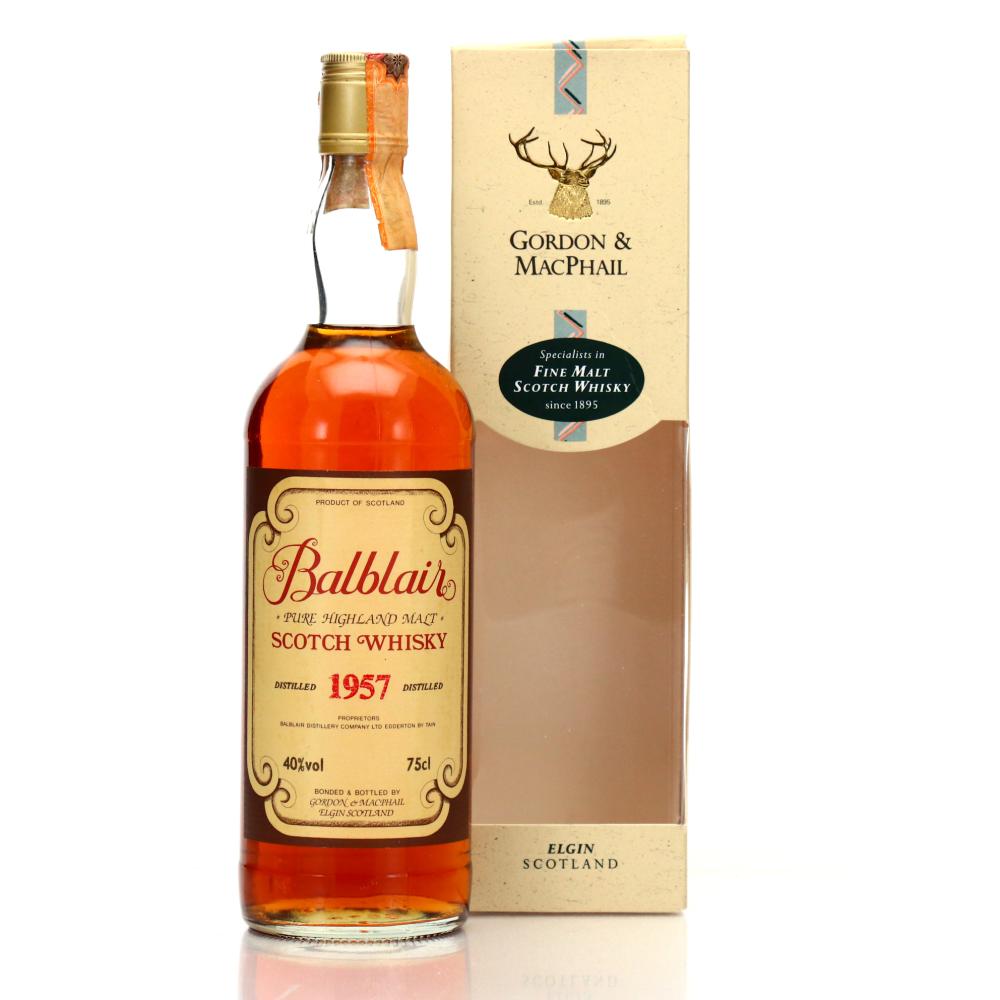Balblair 1957 Gordon and MacPhail