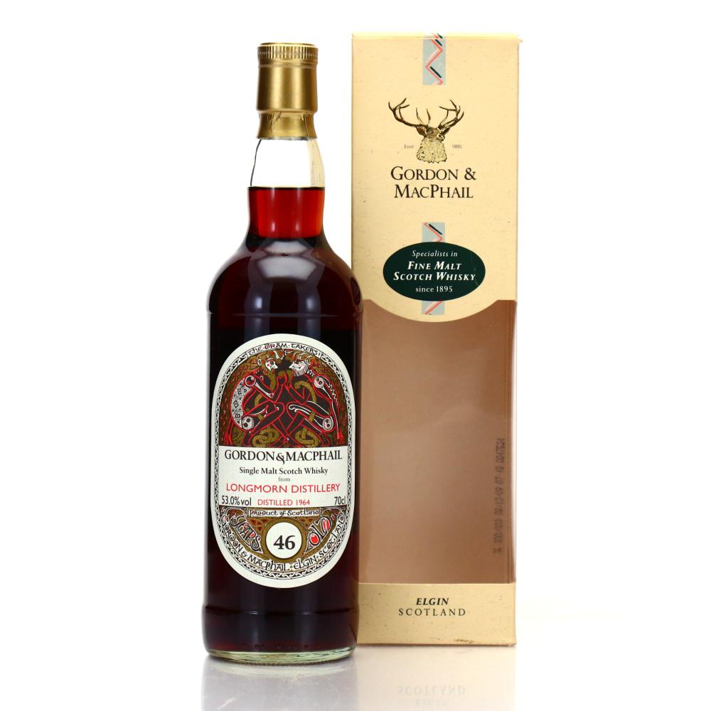 Longmorn 1964 Gordon and MacPhail 46 Year Old Single Cask #1539 'Book of Kells' 