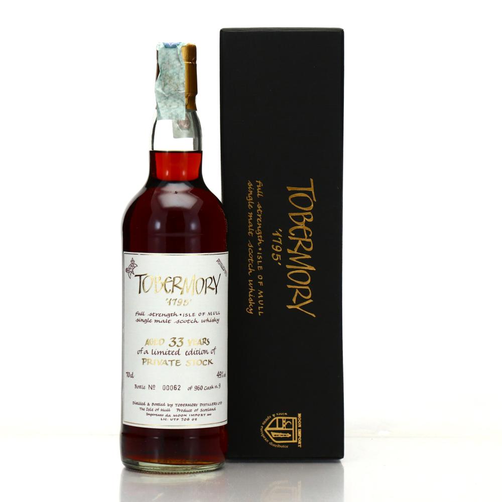 Tobermory 1972 Moon Import 33 Year Old Private Stock