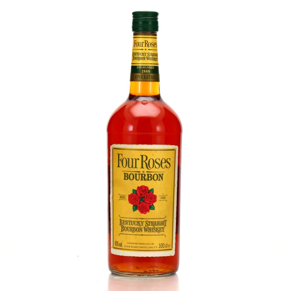Four Roses Kentucky Straight Bourbon 1 Litre 1990s