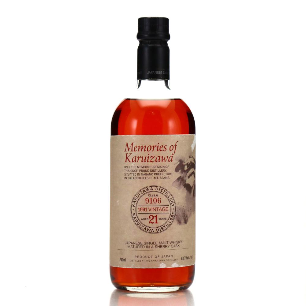 Karuizawa 1991 Single Cask 21 Year Old #9106 / Memories of Karuizawa