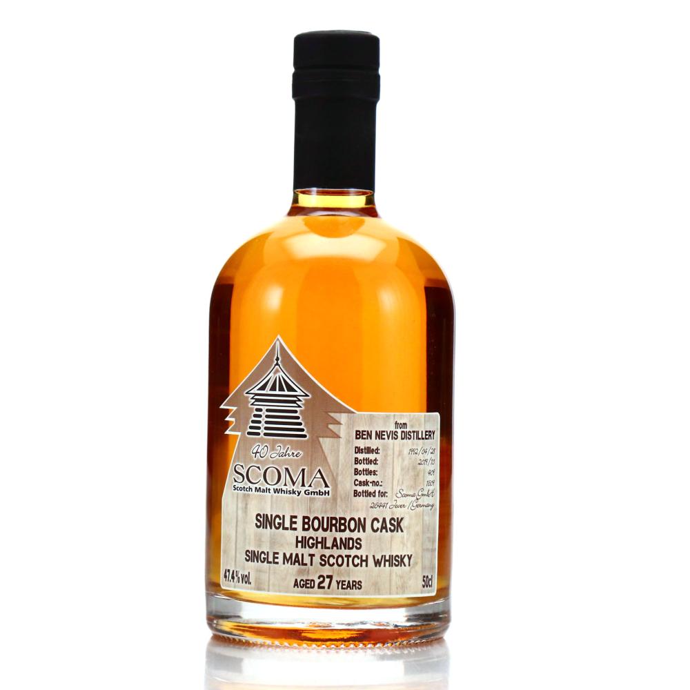 Ben Nevis 1992 Scoma 27 Year Old 50cl / 40th Anniversary