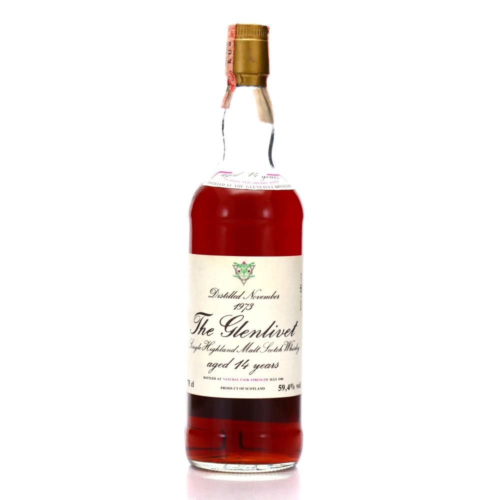 Glenlivet 1973 Intertrade 14 Year Old Cask Strength / Signed by Nadi Fiori