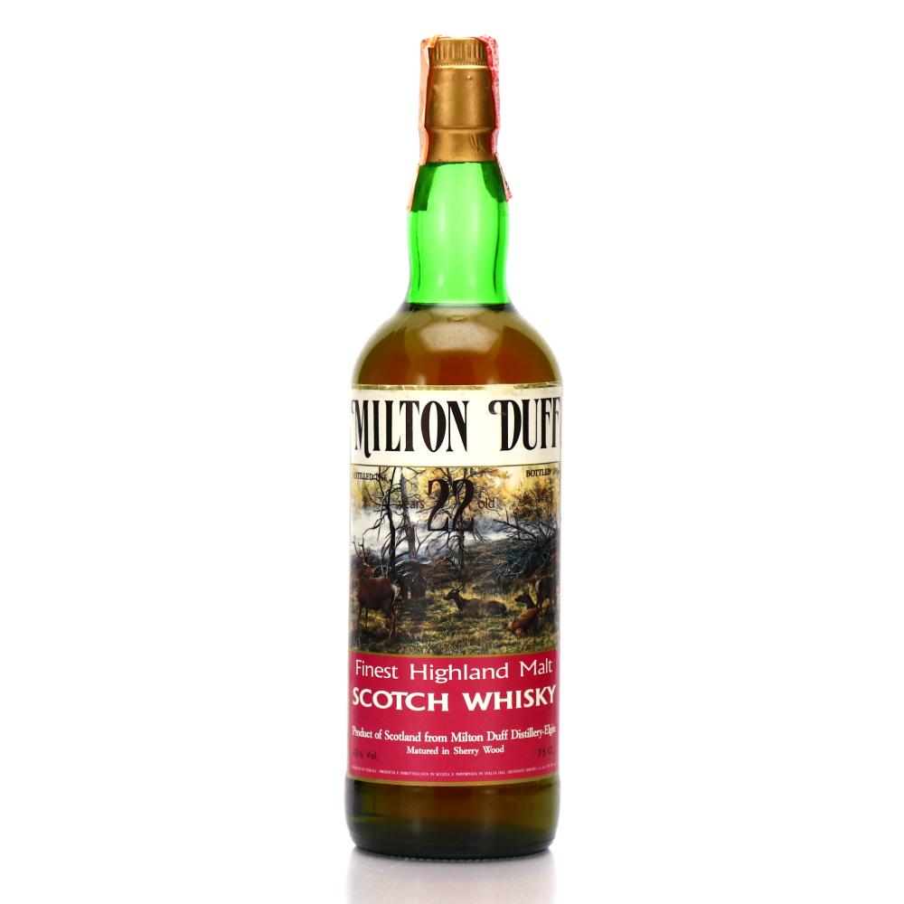Miltonduff 1966 Sestante 22 Year Old Sherry Wood