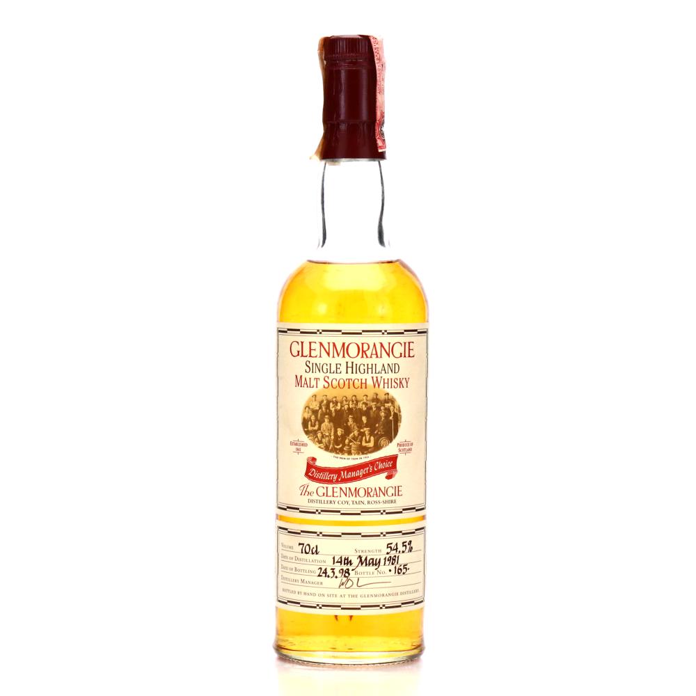 Glenmorangie 1981 Distillery Manager's Choice