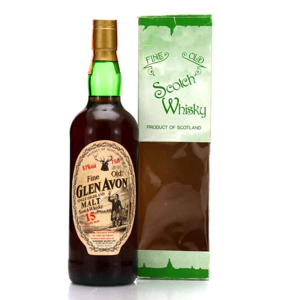 Glen Avon 15 Year Old Gordon and MacPhail Cask Strength / Sestante Import
