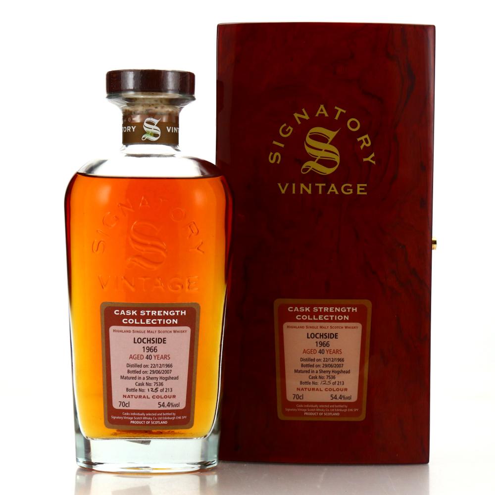 Lochside 1966 Signatory Vintage 40 Year Old Cask Strength