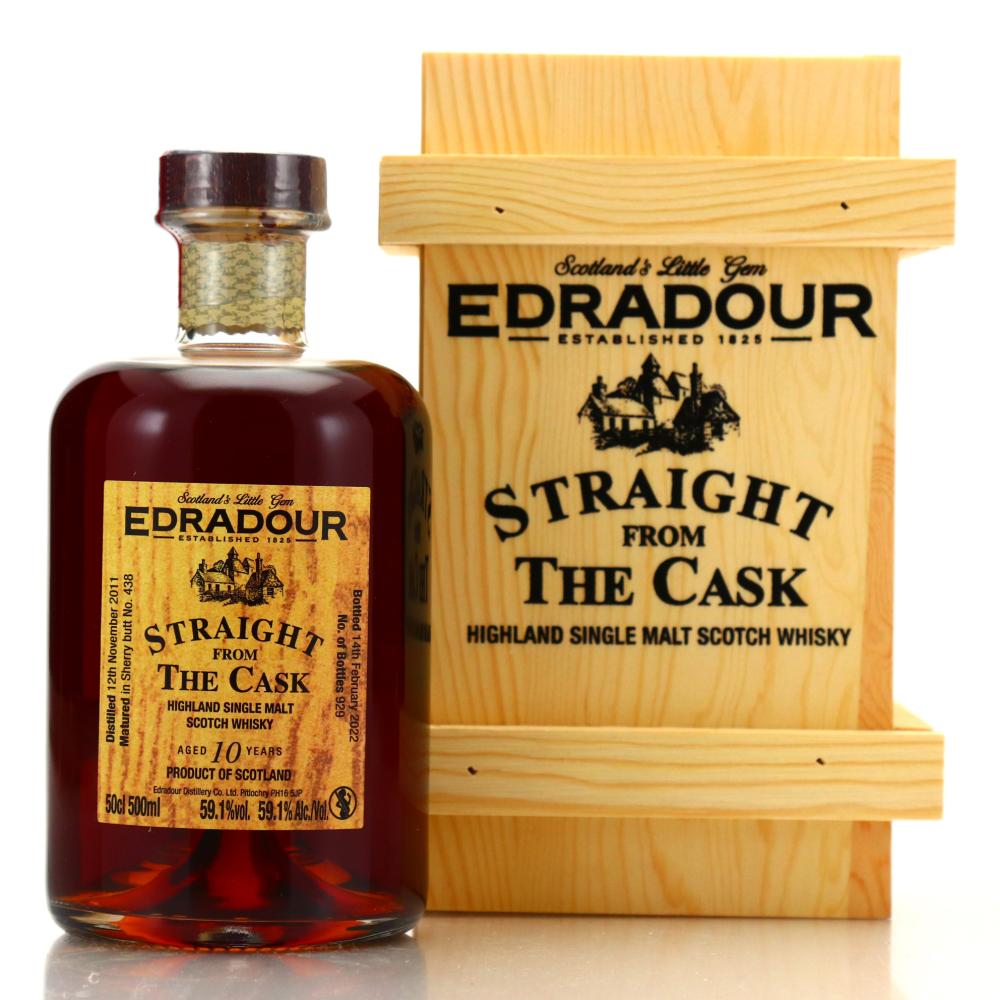 Edradour 2011 Straight From The Cask 10 Year Old #438 50cl