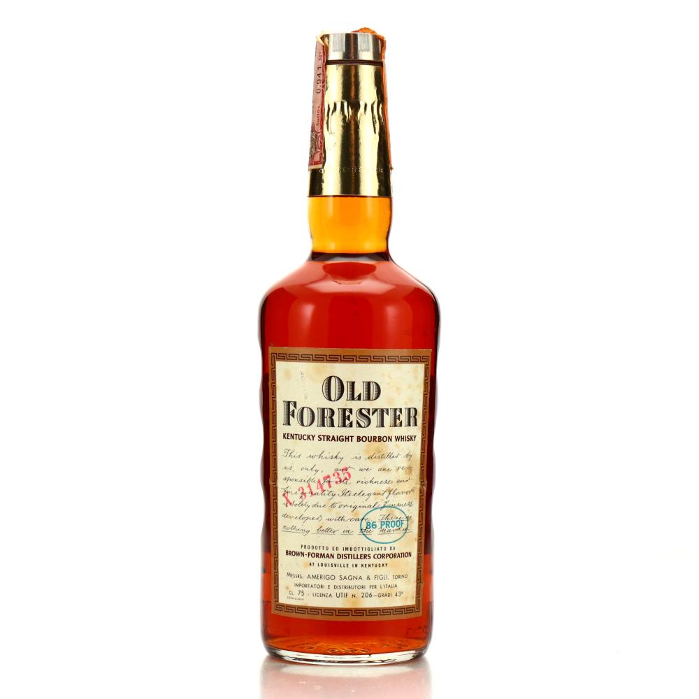 Old Forester Kentucky Straight Bourbon 1970 / Amerigo Sagna Import
