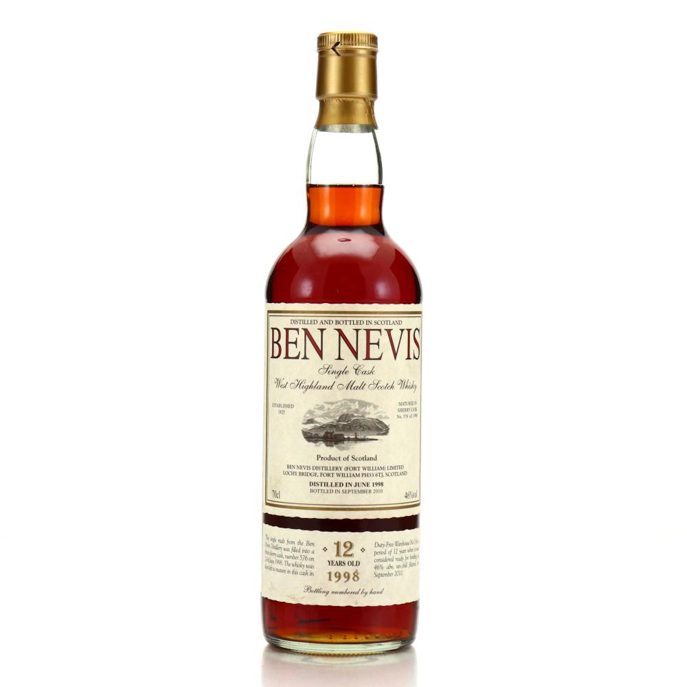 Ben Nevis 1998 Single Sherry Cask 12 Year Old #576