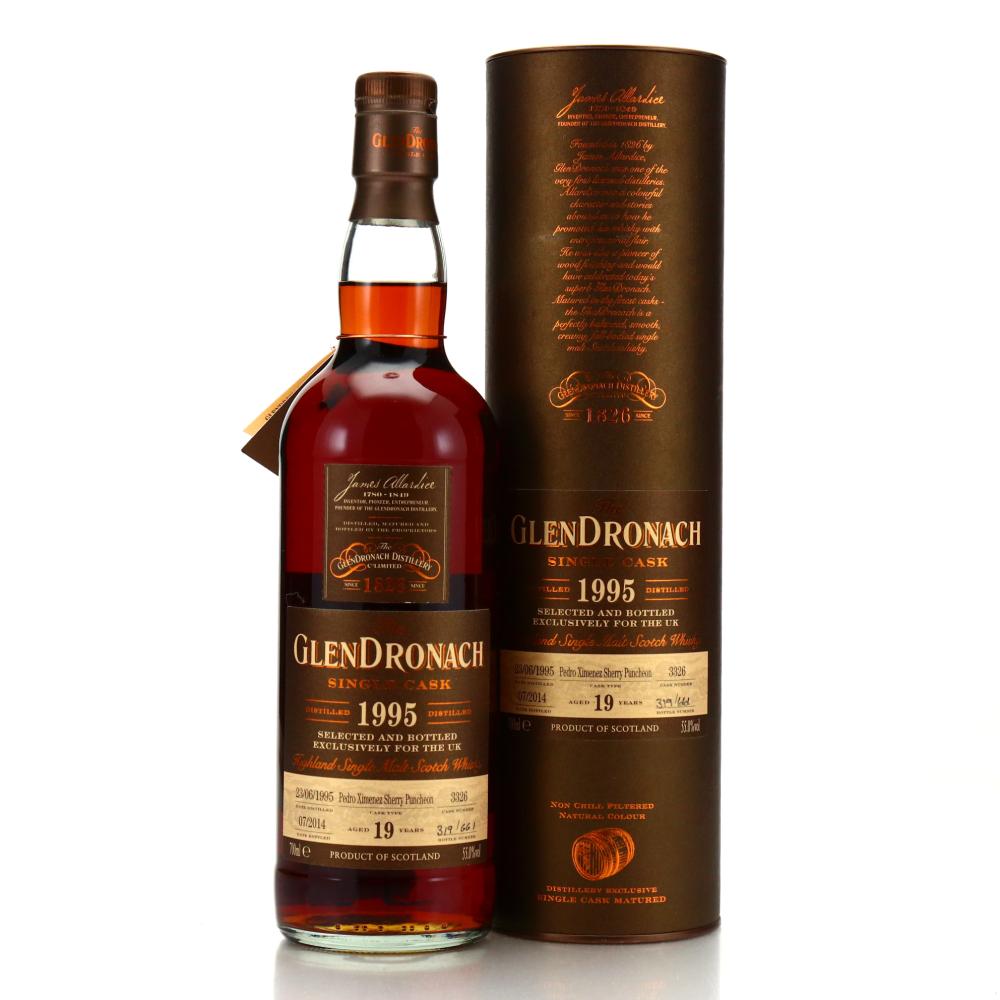 Glendronach 1995 Single PX Cask 19 Year Old #3326 / UK
