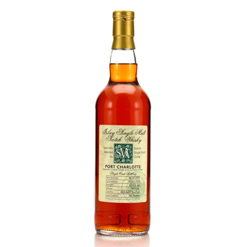 Port Charlotte 2001 Scotch Malt Whisky Circle 12 Year Old