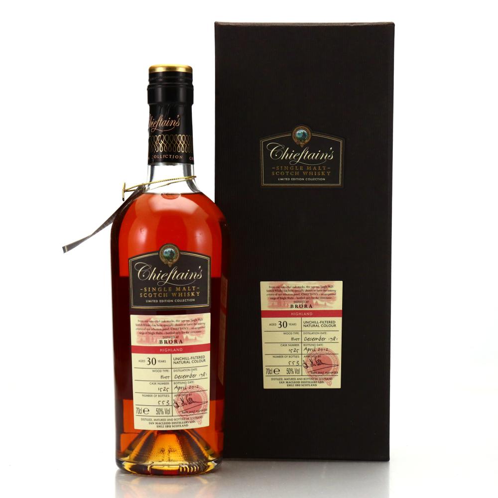 Brora 1981 Chieftain's 30 Year Old