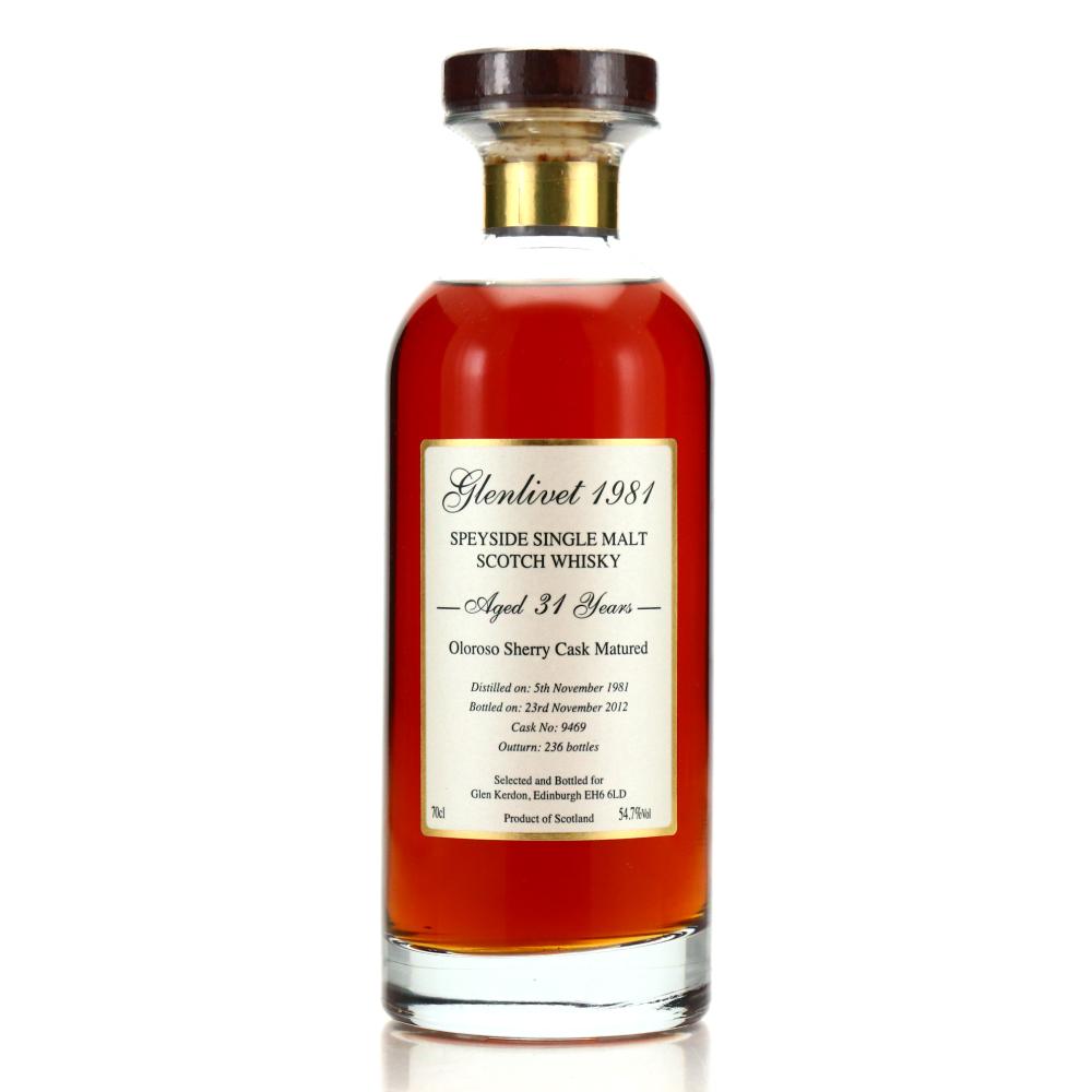 Glenlivet 1981 Private Sherry Cask 31 Year Old