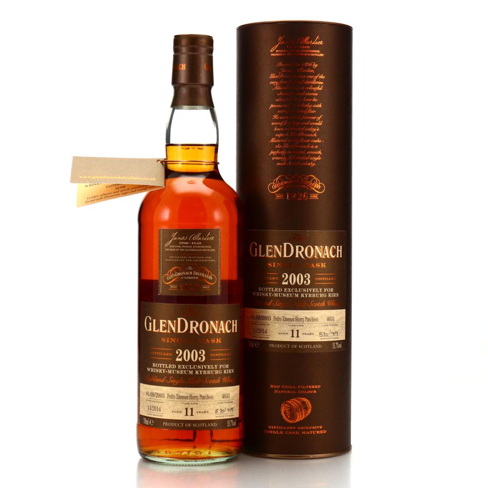 Glendronach 2003 Oloroso Sherry Cask 11 Year Old #4631