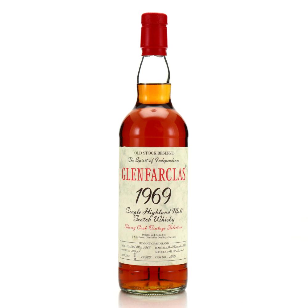 Glenfarclas 1969 Single Sherry Cask #2895 / Hanseatische Import