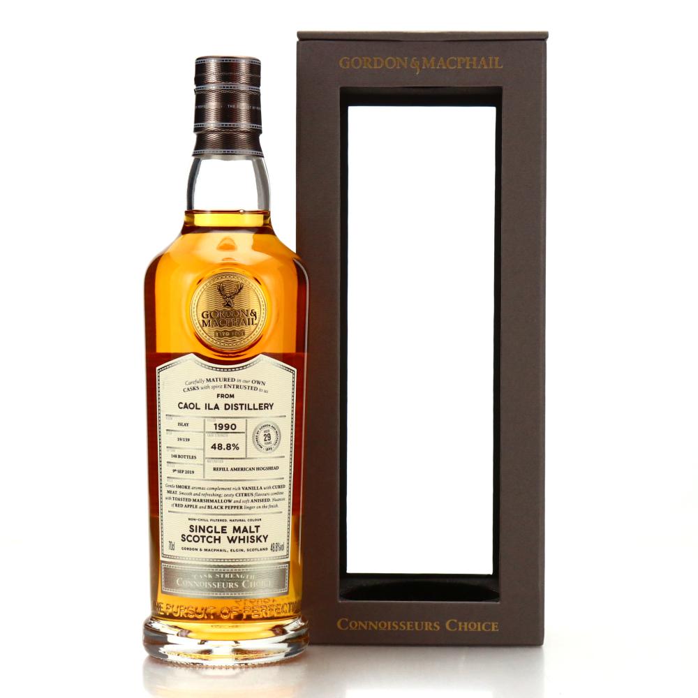 Caol Ila 1990 Gordon and MacPhail 29 Year Old Batch #19/139