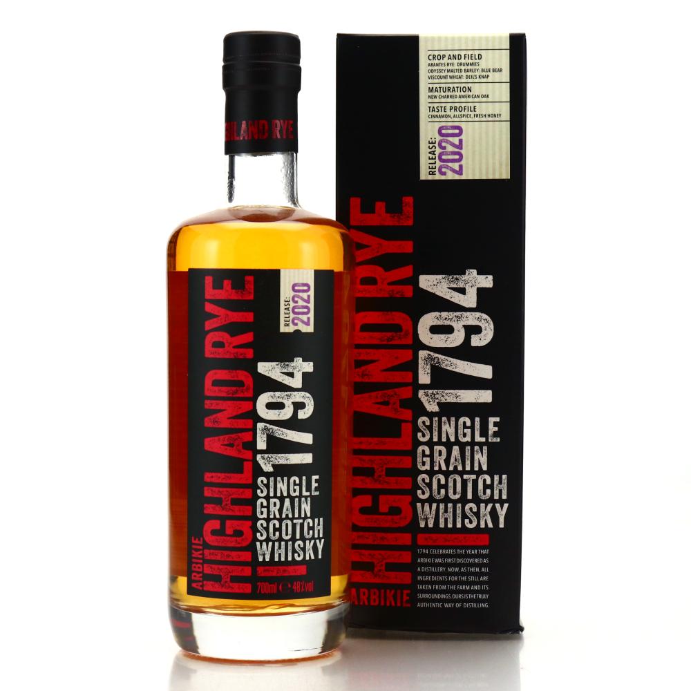 Arbikie Highland Rye 1794 Edition 2020 Release