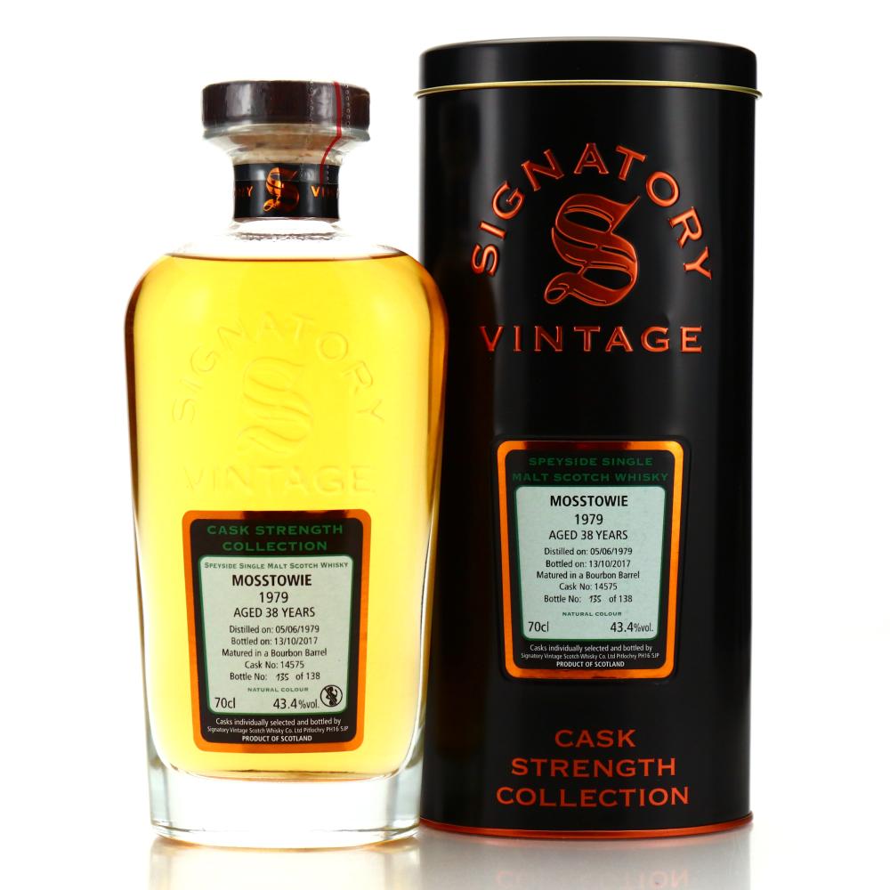 Mosstowie 1979 Signatory Vintage 38 Year Old Cask Strength