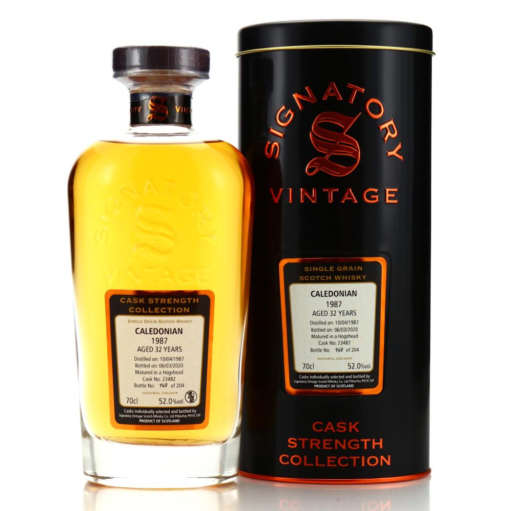 Caledonian 1987 Signatory Vintage 32 Year Old Cask Strength