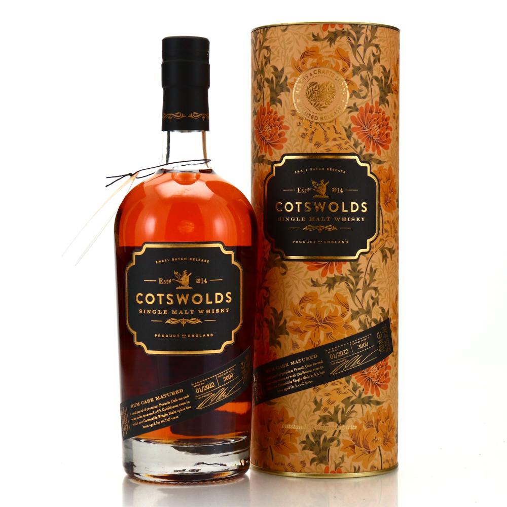 Cotswolds Rum Cask 2022 / Hearts & Crafts Series