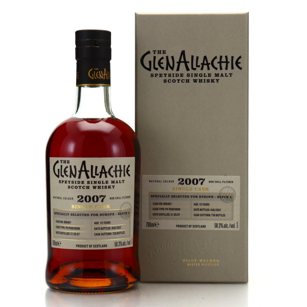 Glenallachie 2007 Single PX Cask 15 Year Old #800467 / Europe Batch 5