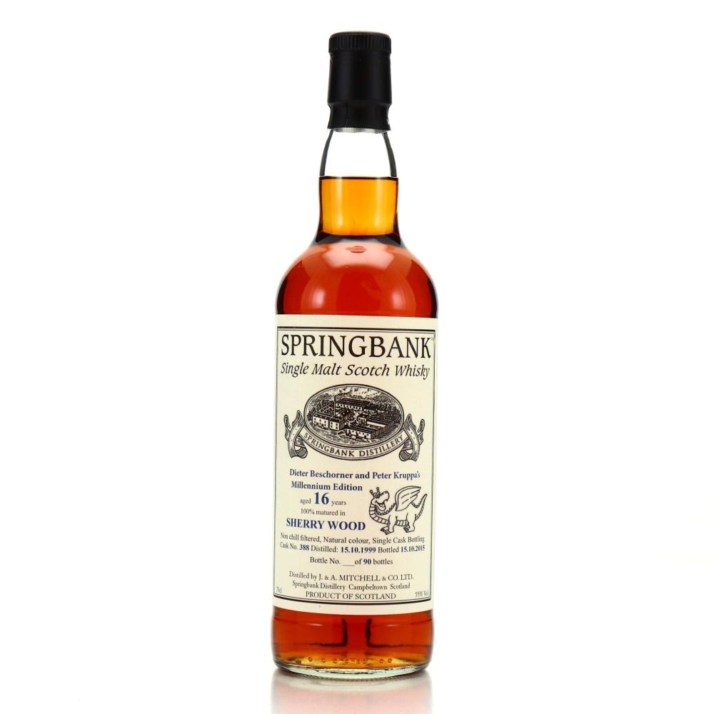 Springbank 1999 Private Sherry Cask 16 Year Old #388 / Dieter Beschorner & Peter Kruppa
