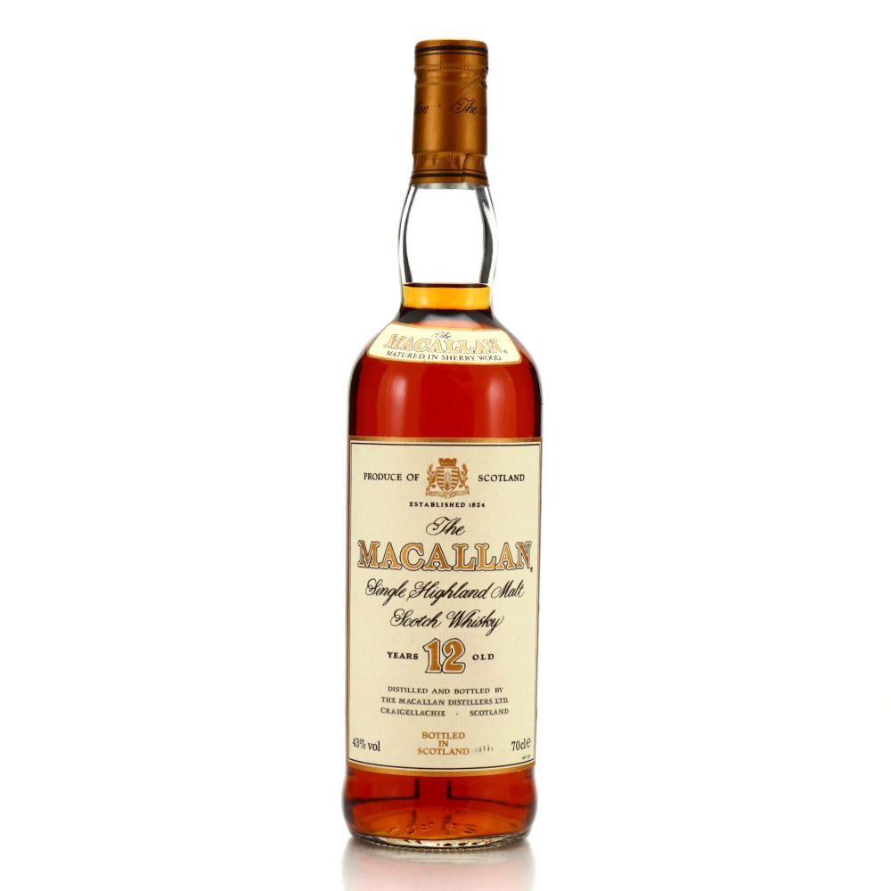 Macallan 12 Year Old 1990s / Remy Deutschland Import