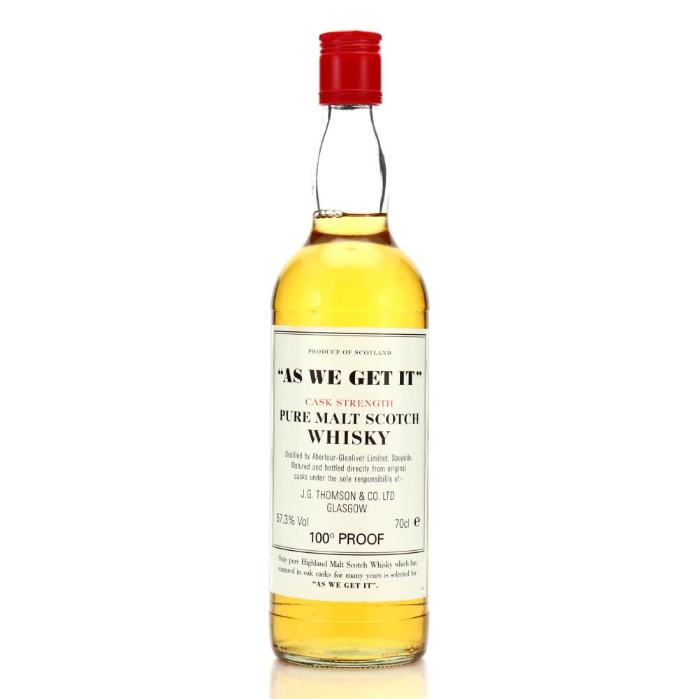 Aberlour As We Get It 100 Proof