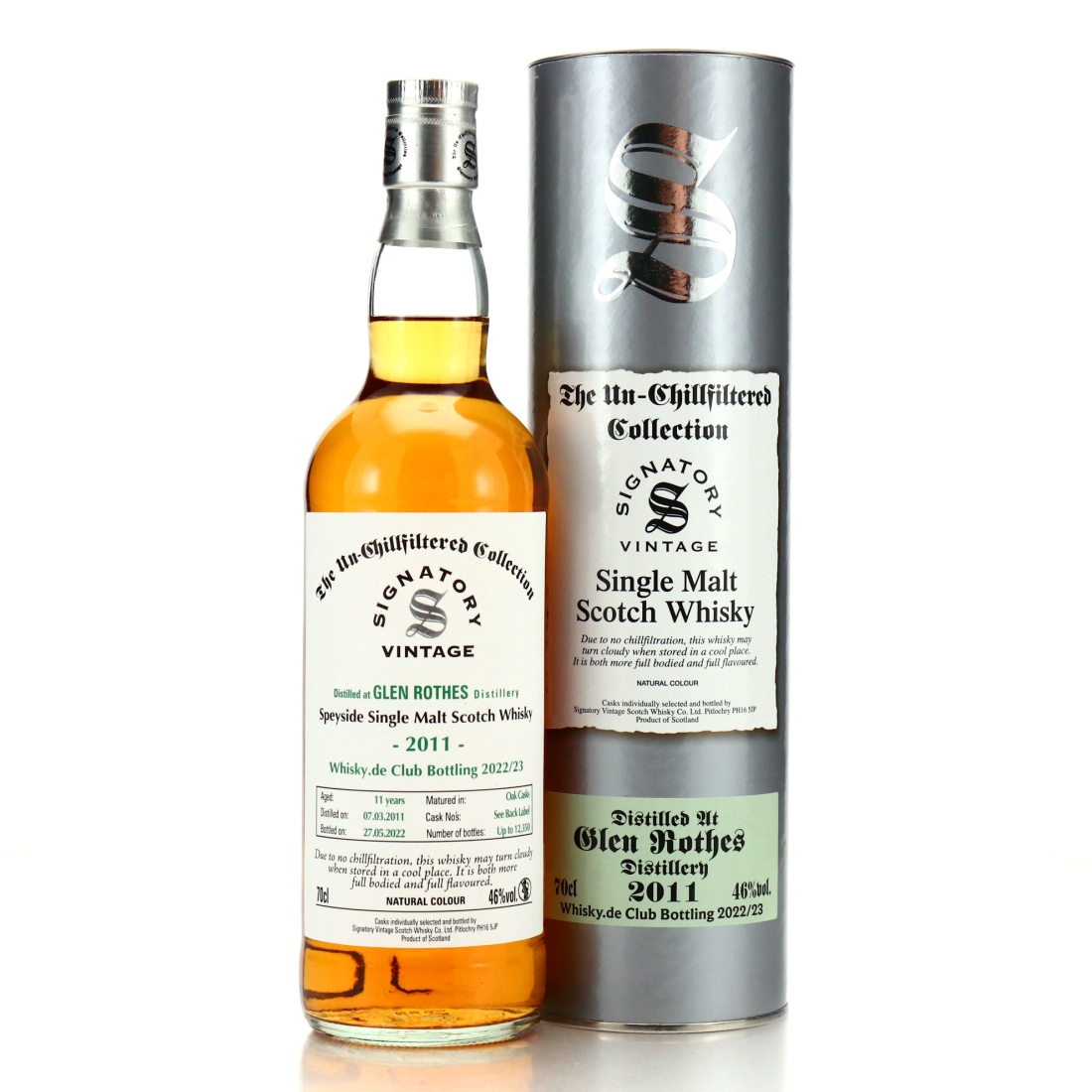 Glenrothes 2011 Signatory Vintage 11 Year Old