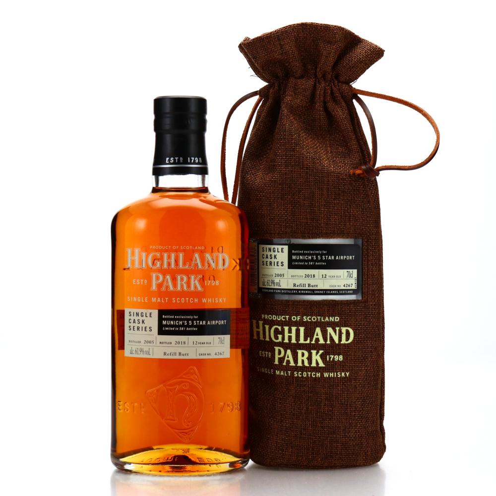 Highland Park 2005 Single Cask 12 Year Old #4267 / Munich's 5 Star Airport