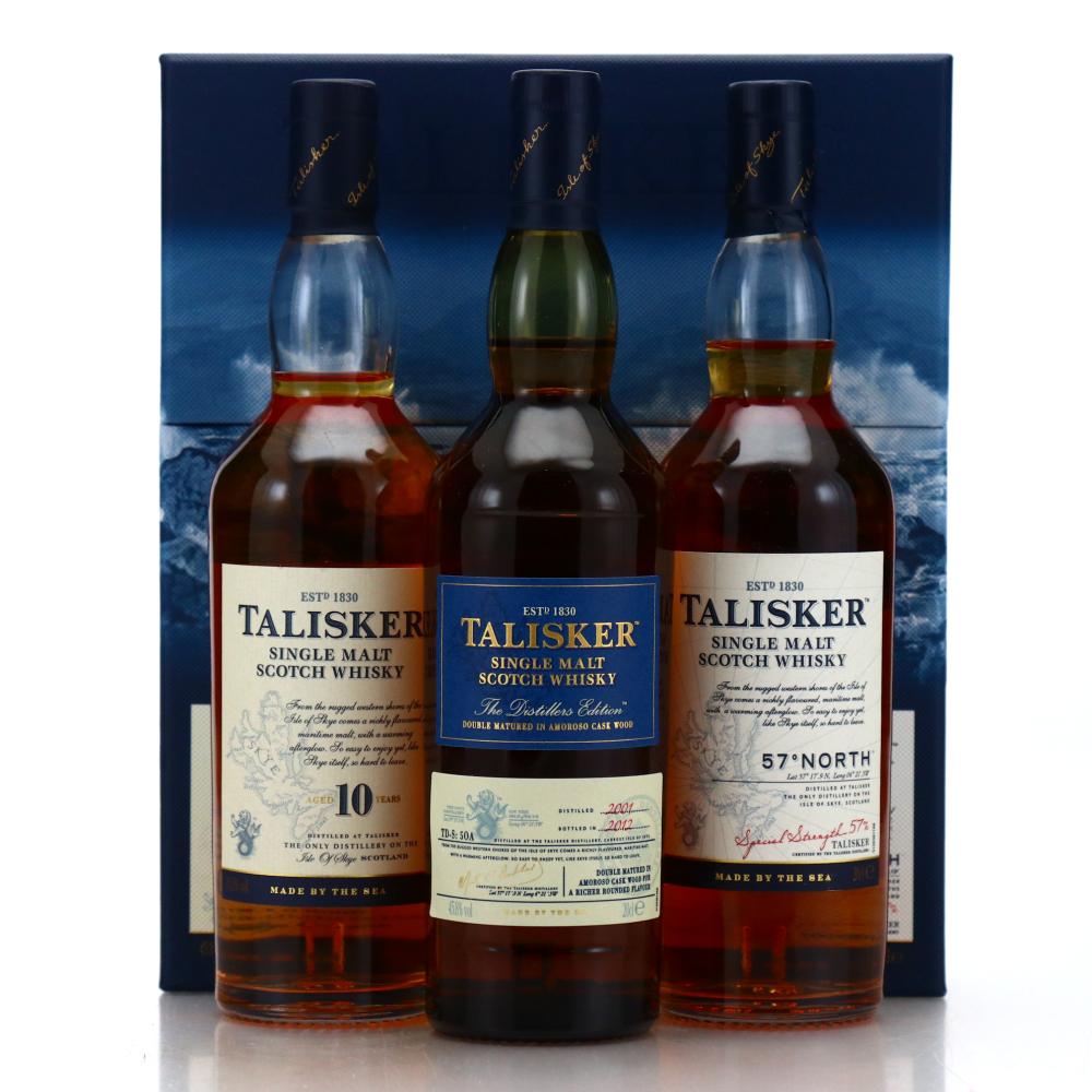 Talisker Gift Pack 2012 3 x 20cl