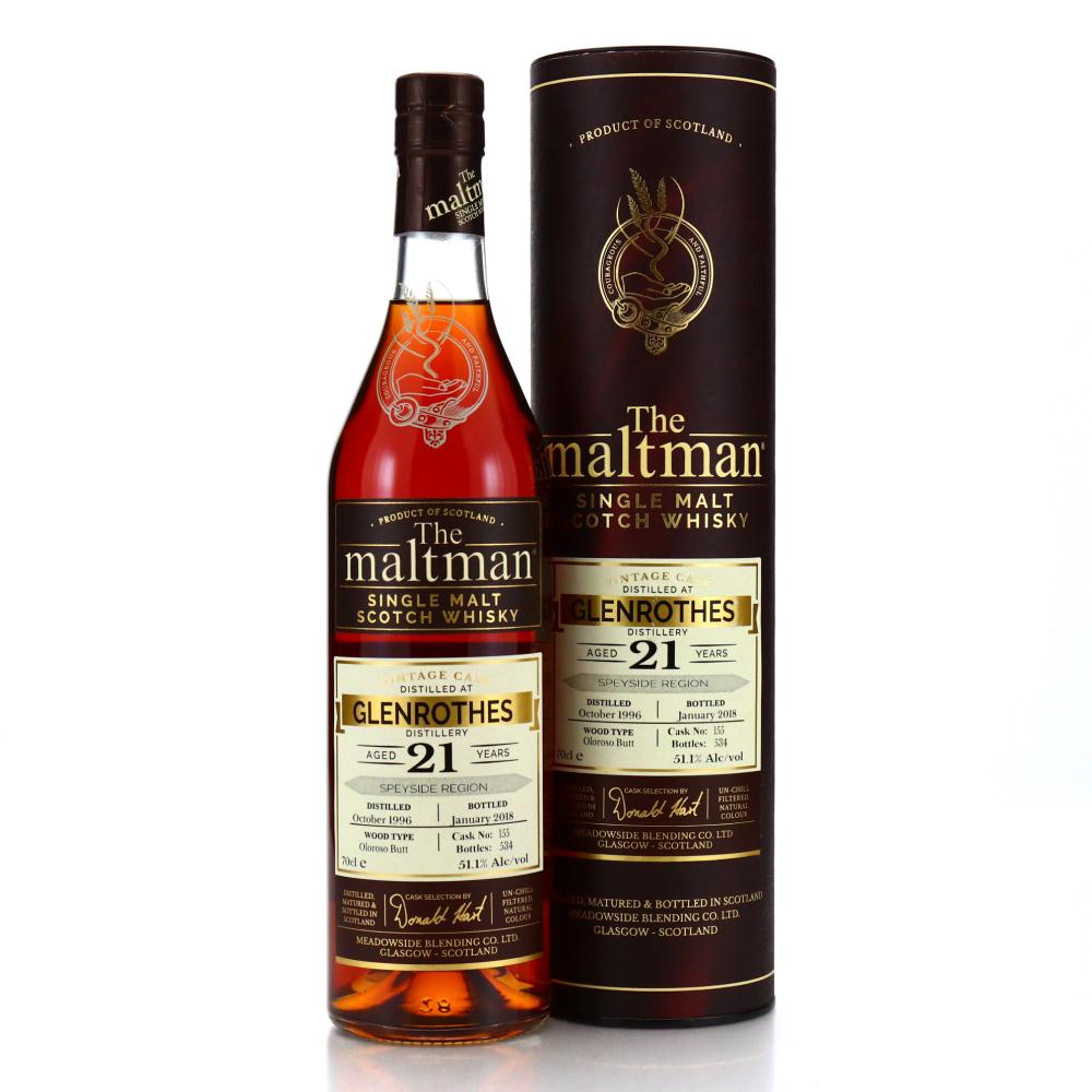 Glenrothes 1996 Maltbarn 21 Year Old