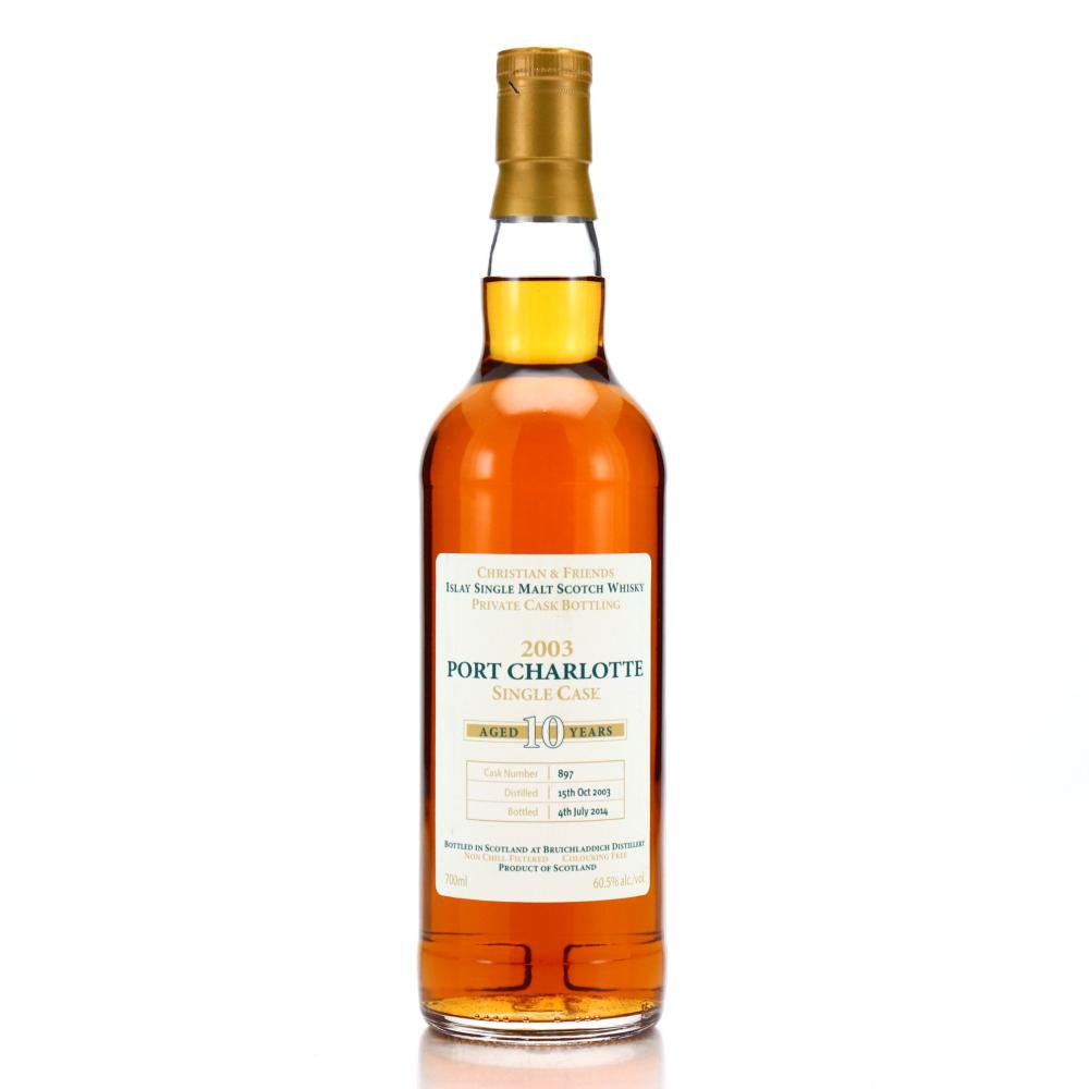Port Charlotte 2003 Private Cask 10 Year Old #897