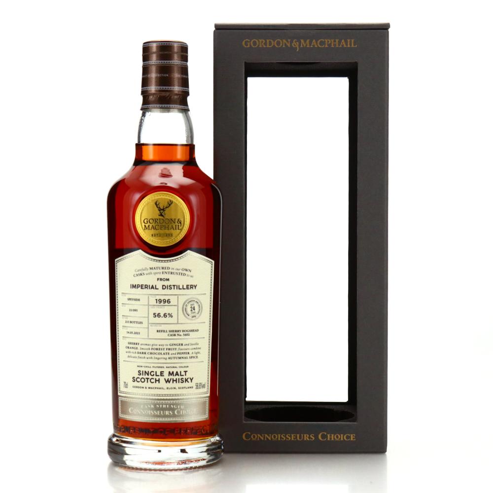 Imperial 1996 Gordon and MacPhail 24 Year Old Batch #21/095
