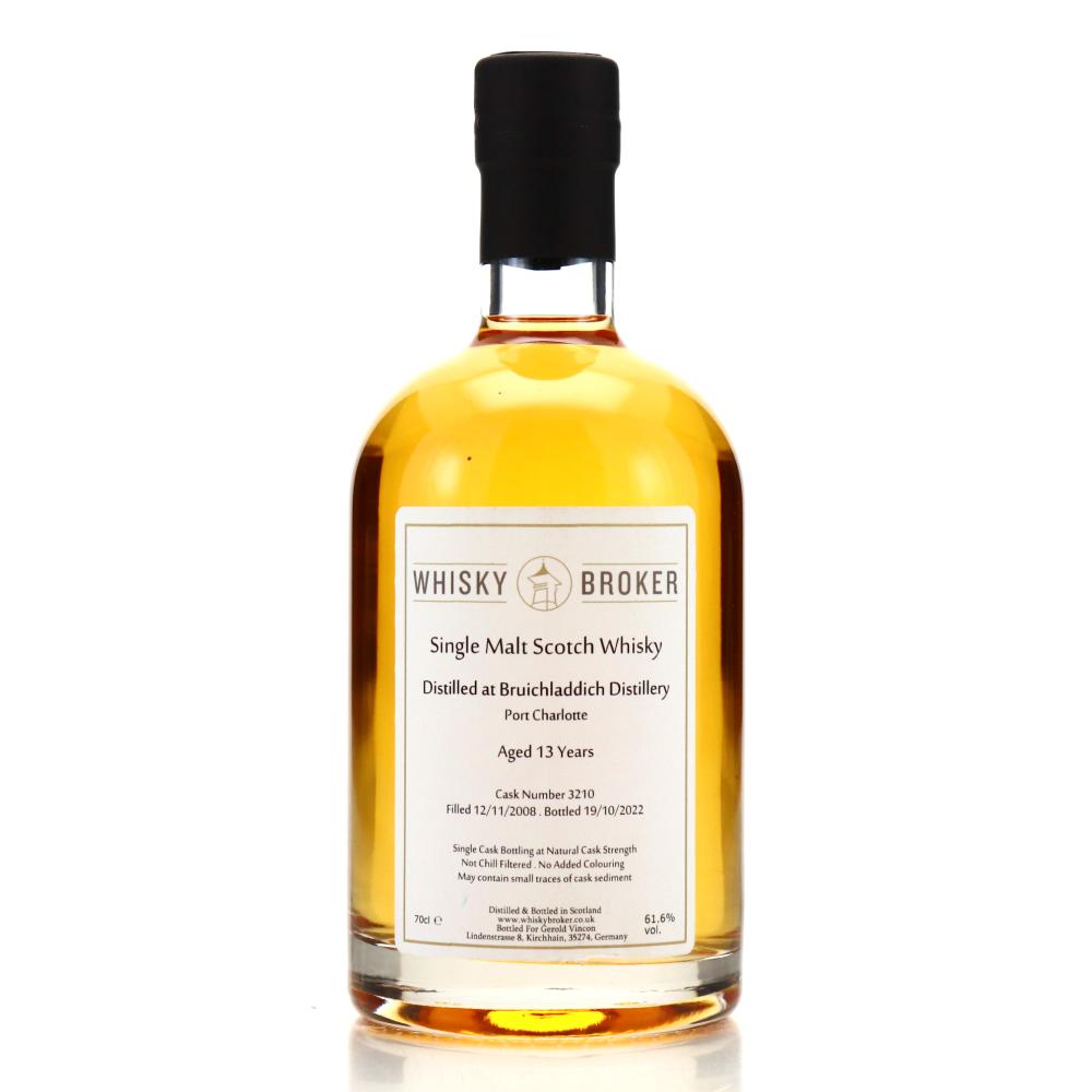 Port Charlotte 2008 Whisky Broker 13 Year Old