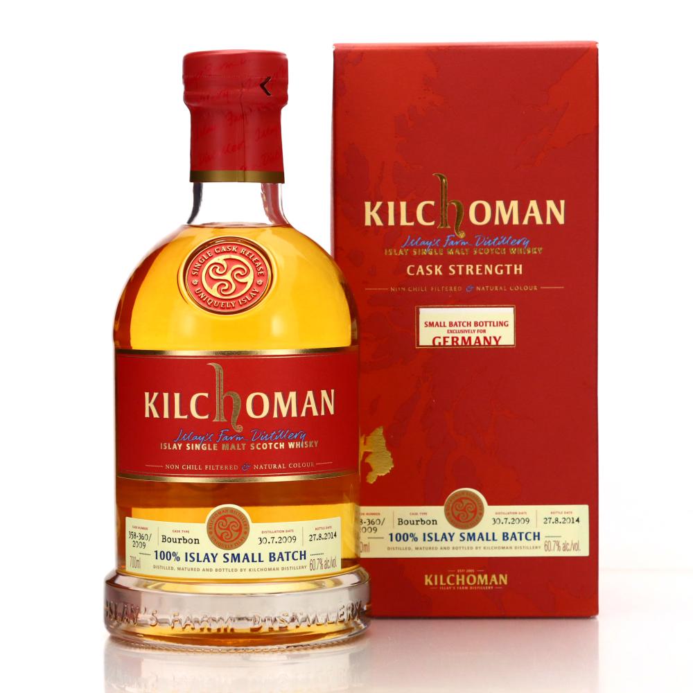 Kilchoman 2009 100% Islay Single Bourbon Cask #358-360 / Germany