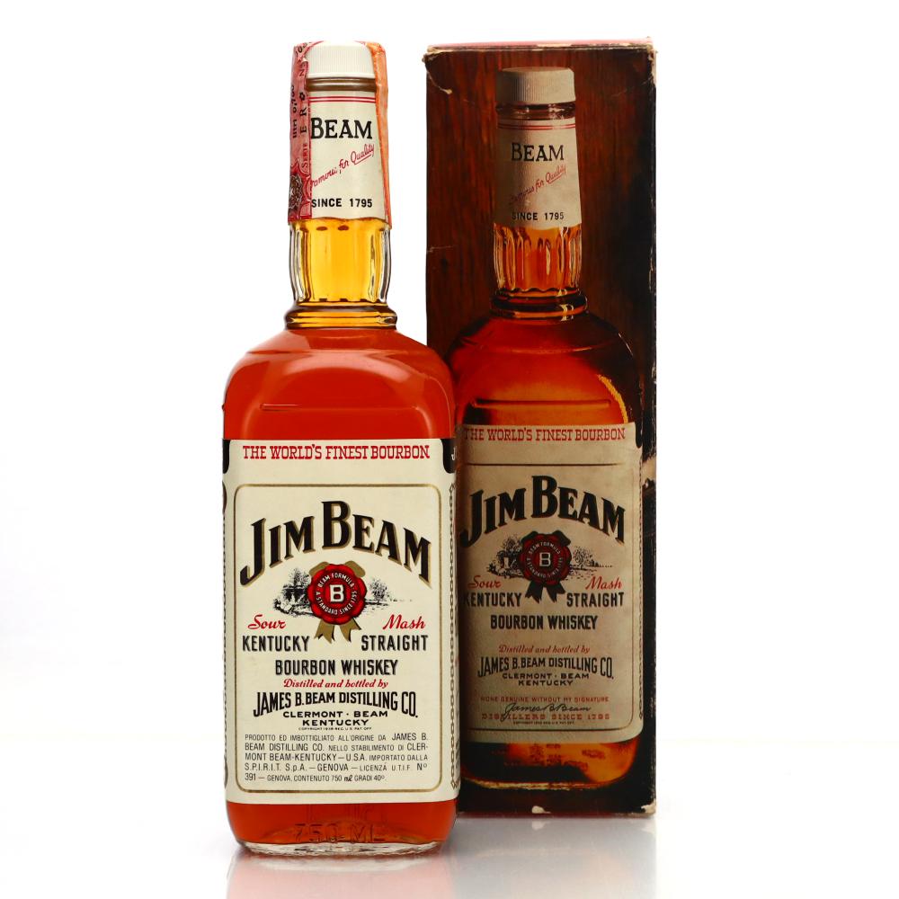 Jim Beam Kentucky Straight Bourbon 1981 / Spirit Import