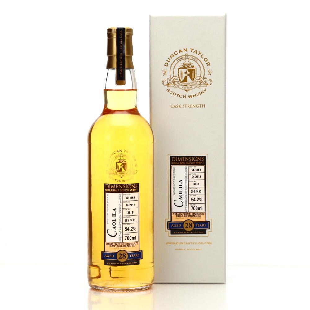 Caol Ila 1983 Duncan Taylor 28 Year Old Dimensions