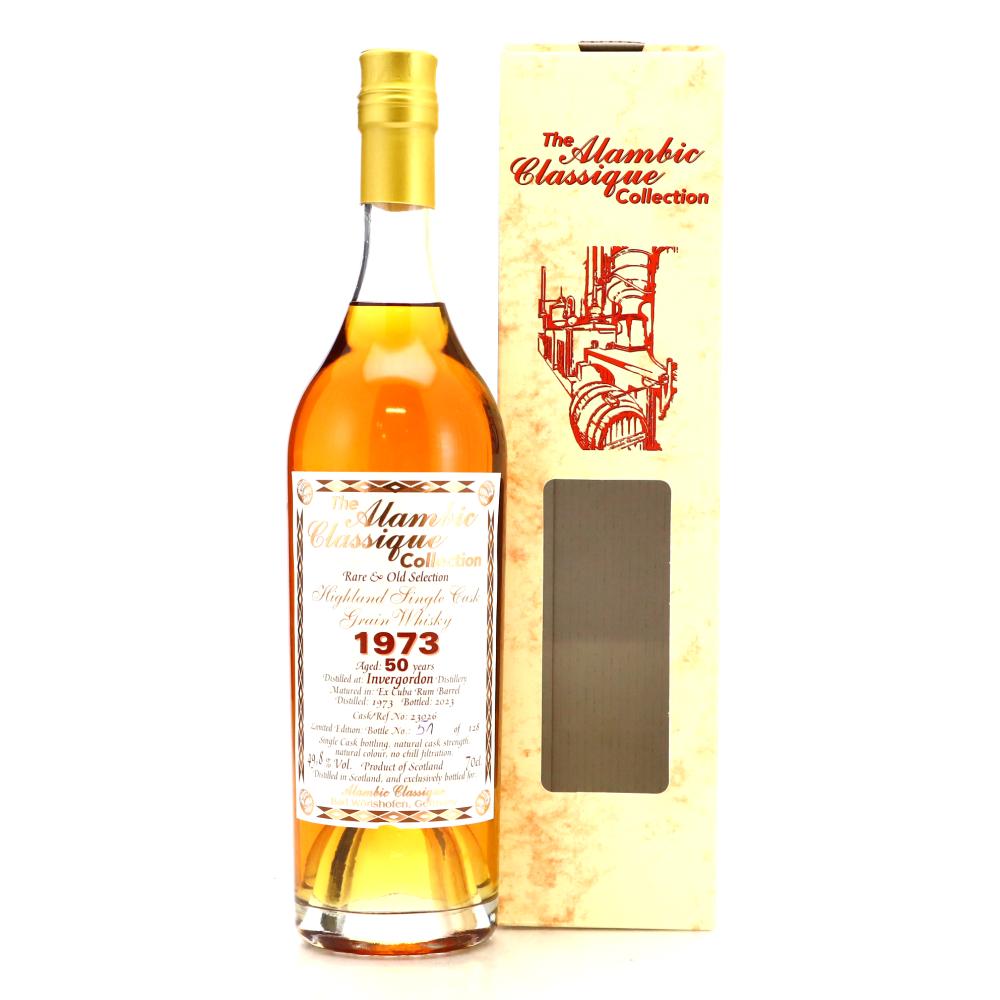 Invergordon 1973 Alambic Classique 50 Year Old Ex-Cuba Cask Finish