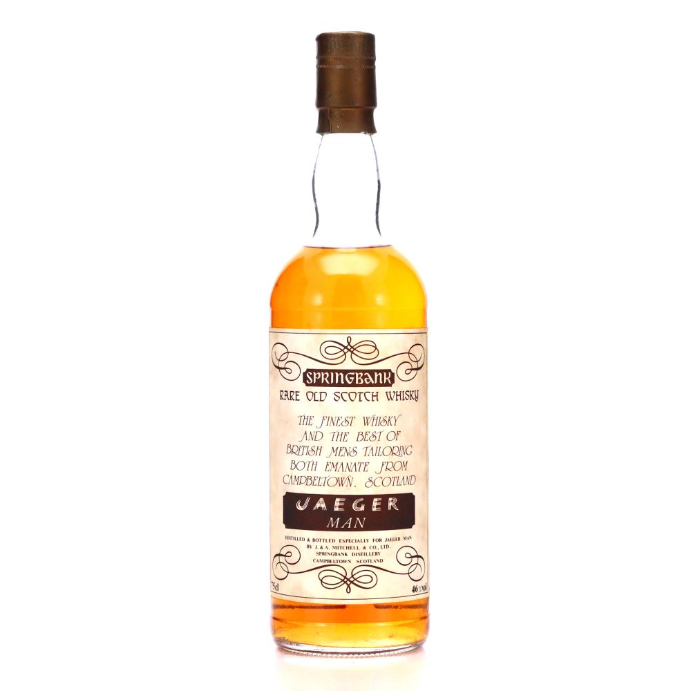 Springbank Rare Old Scotch Whisky / Jaeger